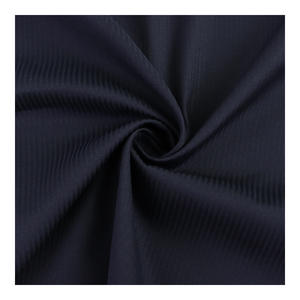 Tissu de manteau en sergé lourd en coton et polyester mélangé teint 98/2, fabrication chinoise - Product Image 1