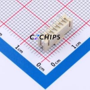 W1501130-7PW2431 Wire-to-Board Pin Header SMD,P=1.5mm Connector 1x7P 1.5mm Vertical Mount ZH - Product Image 2