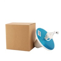 Antenne de plafond WiFi XD 2400 MHz 10 dBi en forme de champignon avec connecteur N mâle, câble RG58 de 3 mètres, fixation à vis, 4 bandes