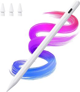 Lápiz Óptico Activo Capacitivo WENKU 010H para <span class=keywords><strong>iPad</strong></span> y Tablet con Inclinación Magnética, Punta Reemplazable, Rechazo de Palma y Batería de 10 Horas - Product Image 1