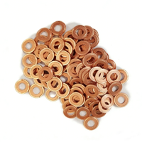 Gasket Penyetel Injektor 7*15*1.5 7*15*2 7*15*2.5, Washer dan Shim Injektor Empat Bunga Bagian Dalam, Part Truk