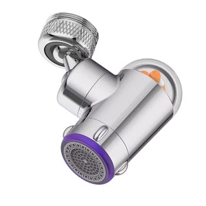 Prolongateur de Robinet Universel Réglable et Rotatif avec Filtre Aérateur Double Mode de Filtration de l'Eau Taille de Filetage 15/16-27 Design Moderne - Product Image 1