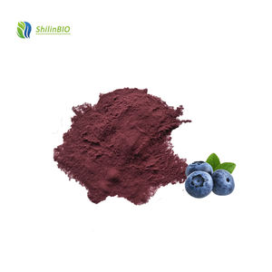 ผงสมุนไพร HPLC25เกรดอาหารแอนโธไซยานินยูวีสารสกัดจาก <span class=keywords><strong>Bilberry</strong></span> ในขวดหรือบรรจุภัณฑ์กลอง - Product Image 2