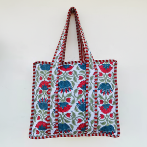 Best Selling Hand Quilted Multi-Patchwork Tote <b>Bag</b> Beautiful Women's Cotton Kantha Beach <b>Bag</b> Handmade Print Decoration Shopping - Product Image 1