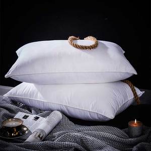 Almohada <span class=keywords><strong>de</strong></span> OEKO-TEX Natural, Oreillers <span class=keywords><strong>de</strong></span> pluma <span class=keywords><strong>de</strong></span> ganso estándar, cojines lavables a máquina, decoración <span class=keywords><strong>para</strong></span> el hogar <span class=keywords><strong>para</strong></span> <span class=keywords><strong>cama</strong></span> - Product Image 2