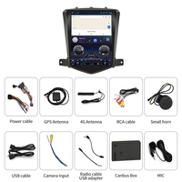 Autoradio Android 13 STWEI 10,4 pouces pour Chevrolet Cruze J300 2008-2021, lecteur multimédia GPS 2din, Carplay, autoradio stéréo, écran FM BT