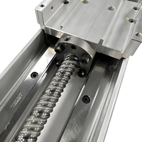 Sistema de Posicionamiento CNC XYZ Serie GTH de QIGE, Mesa de Posicionamiento Motorizada, Mesa de Desplazamiento, Guía Lineal