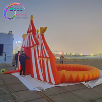 Scène de Cirque Gonflable de Haute Qualité pour Spectacles de Carnaval