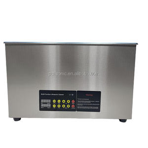 <span class=keywords><strong>Nettoyeur</strong></span> à ultrasons 40kHz <span class=keywords><strong>15L</strong></span> 180W/360W Machine de nettoyage à ultrasons avec élément chauffant numérique à puissance réglable de 450W - Product Image 1