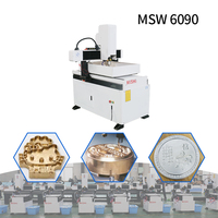 Machine de découpe CNC mini en acier et aluminium 600*900mm avec contrôleur DSP 6090 pour la fabrication de moules métalliques
