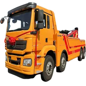 Shacman caminhão de reboque 8x4 50 toneladas caminhão de reboque resistente caminhão trator de reparo de destruidor para venda