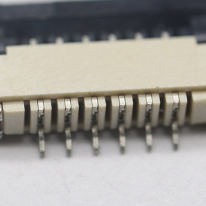 Ffc FPC kết nối 1.0mm 1.25mm 2.54mm Pitch 05 ~ 60pins 7P 8p 9p 10p 11P 12p 13p kết nối SMD FPC dưới liên hệ với Loại kết nối - Product Image 5