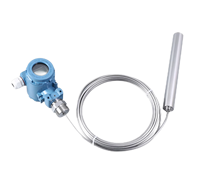 Capteur de niveau de liquide sans contact 4-20mA Hart, portée 100m, en acier inoxydable 304, type immersion, 24VDC RS-485, précision 0,5% FS