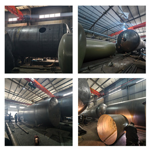 Tanque de Combustible Subterráneo Personalizado de Doble Pared SF, Tanque de <span class=keywords><strong>Gasolinera</strong></span> de Acero Inoxidable - Product Image 5