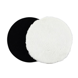 Tampon de polissage velcro pour roue de polissage en <span class=keywords><strong>molleton</strong></span> de corail auto-adhésif de 4.5 pouces - Product Image 3