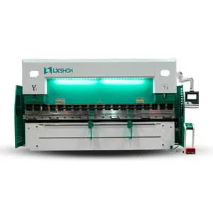 Lxshow 2023 New CNC press brake machine Euro Pro 6 axis hydraulic press brake with high quality