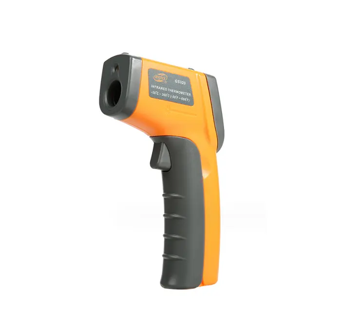 Industrial Digital Infrared Thermometer Laser Temperature Meter Non-contact Pyrometer Imager Hygrometer IR termometro LCD GS320