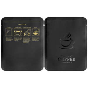 定制聚酯薄膜袋金属箔塑料小袋化妆品化妆包装袋粉色塑料袋 - Product Image 3