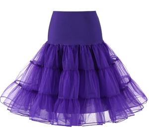 Ecowalson <span class=keywords><strong>court</strong></span> Organza Halloween <span class=keywords><strong>jupon</strong></span> Crinoline Vintage <span class=keywords><strong>mariage</strong></span> mariée pour robes sous-jupe Rockabilly Tutu - Product Image 3