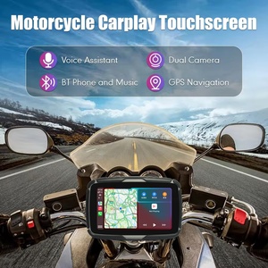Écran tactile de navigation portable étanche IP67 avec GPS sans fil, CarPlay, Android Auto, caméra de recul et Mirror <span class=keywords><strong>Link</strong></span> pour Android mondial - Product Image 2