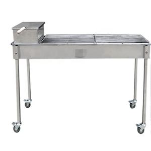 2021 גריל נייד תנור חיצוני גדול מתקפל קמפינג פחם ביתי פחמן תנור עיבוד מותאם אישית נירוסטה גריל - Product Image 6