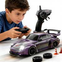 Voiture de sport RC WGNRC Y8827 à l'échelle 1/24, voiture de course RC à l'échelle réelle 2,4G, voiture de course RC à grande vitesse 20 km/h, voiture de course RC à drift