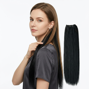 12A Unprocessed Raw Remy Double Drawn Indian Human Hair Bundles <b>Cheap</b> 100% Virgin Hair Weaving Yiwigs 100g - Product Image 3