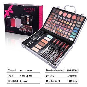 MISS ROSE Set de Maquillaje Multifuncional de 94 Colores: Sombra de Ojos Brillante Mate, Rubor, Lápiz Labial y Brillo Labial - Product Image 5