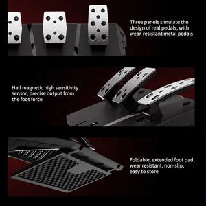 พวงมาลัยเกมส์ PXN Original V9 Gen2 คุณภาพสูง สำหรับเล่นเกมขับ<span class=keywords><strong>รถ</strong></span>บนพีซี พีเอสโฟร์ และสวิตช์ - Product Image 5