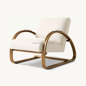 Sassanid OEM Équilibrage Design <span class=keywords><strong>Moderniste</strong></span> Salon <span class=keywords><strong>Chaise</strong></span> Bauhaus Rivoli Laiton <span class=keywords><strong>Chaise</strong></span> Longue - Product Image 1
