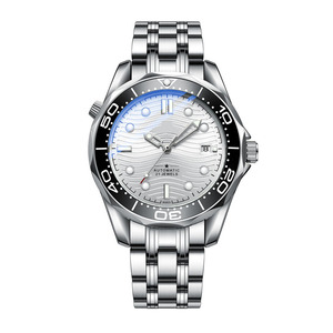 Sang trọng lặn xem nhà máy 42mm 904L thép cơ khí phong trào Sapphire Tinh thể thủy tinh đầy đủ chức năng lặn đáng tin cậy xem - Product Image 1