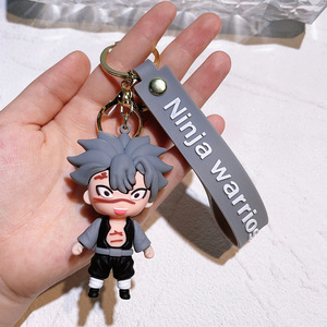 5 couleurs nouveau Design haute qualité 6-7cm démon tueur <span class=keywords><strong>Kimetsu</strong></span> <span class=keywords><strong>No</strong></span> <span class=keywords><strong>Yaba</strong></span> PVC Mini Figure porte-clés en caoutchouc - Product Image 3