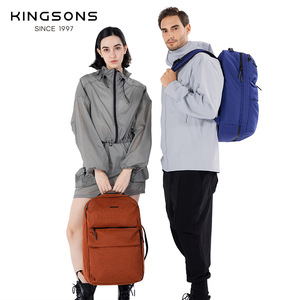 Kingsons Hiking Backpack Orange Water Resistant Lightweight Outdoor Sports Unisex - Product Image 2