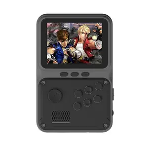 Classic 500 in 1 rechargeable videojuegos portable mini retro gaming console cheap video double play handheld game players