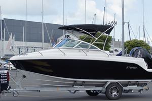 <span class=keywords><strong>Petit</strong></span> <span class=keywords><strong>bateau</strong></span> de pêche sport en fibre de verre à console centrale - Product Image 2