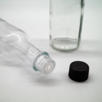 Bouteilles en verre anti-fuite personnalisées avec logo pour sauces, confitures, bonbons, chocolat, assaisonnements de cuisine, BBQ, épices – 90ml, 150ml, 250ml – Vente en gros