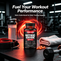 Améliorateur naturel d'oxyde nitrique, booste l'énergie, l'endurance et la force musculaire, capsules d'oxyde nitrique idéales