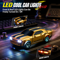Voiture miniature télécommandée 1:64 pour enfants, modèle de simulation, jouet promotionnel, mini voiture de drift performante