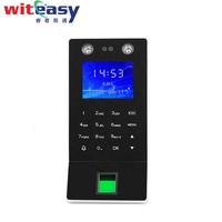Venta barata de alta calidad 125K tarjeta facial huella digital tiempo de asistencia y dispositivo de control de acceso sin software
