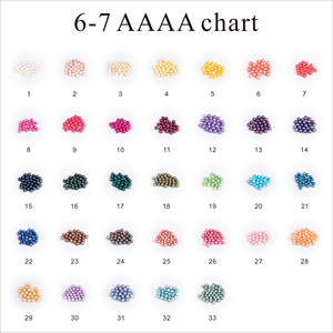 Love Wish-perla de 6-7mm 4a, Perla de calidad en concha roja, perla cultivada redonda suelta en ostra roja, envasado al vacío, regalo para fiesta - Product Image 5