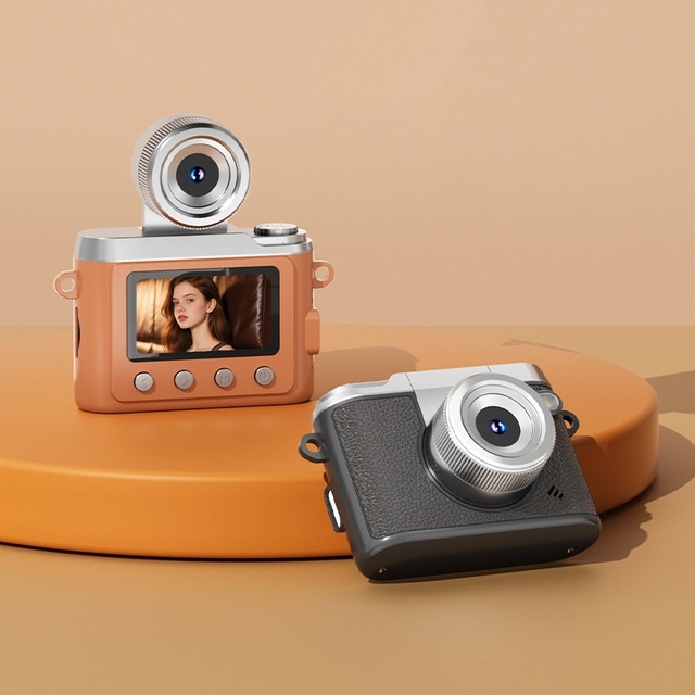 Trending New Portable Pocket Kids Gift Camera Camcorder HD Video Cameras Recorder Vintage Compact Mini Retro Digital Camera