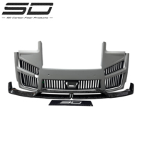 Pare-chocs avant en fibre de carbone Hotter SD avec éclairage LED pour Rolls Royce Cullinan Msy Wide Body Kit, directement de l'usine, haute performance