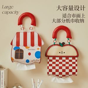 Sac à mouchoirs suspendu mignon, résistant à l'eau, type crochet, rangement pour salle de bain et chambre à coucher - Product Image 2