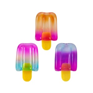 Jouet populaire en caoutchouc en forme de bâtonnet de glace torsadé, gadget de bureau anti-stress pour le divertissement et la relaxation, sensible à la température - Product Image 3