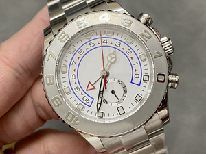 นาฬิกาผู้ชายดีไซน์ชั้นนำสำหรับโรงงานขนาด44มม. ขนาดใหญ่ทำจากกระจกแซฟไฟร์เรืองแสงกำหนดเอง - Product Image 2