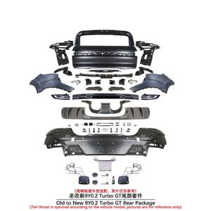 Convient pour Cayenne 9Y0.1 <span class=keywords><strong>Puca</strong></span> de 2018 à 2023, de l'ancien au nouveau modèle 9Y0.2 Turbo GT, kit de queue, neuf, fabriqué en Chine, modification et mise à niveau - Product Image 2