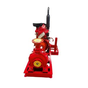 Single-Stage 7.5hp Centrifugal <b>End</b> Suction Fire Fighting Water Pump With Diesel Engine - Product Image 4