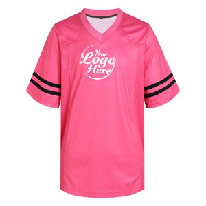 Maillots de football par équipe respirants Détails cousus sur mesure OEM en vrac personnalisé - Product Image 4