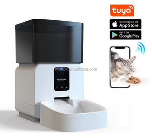 New HD 1080p video ghi âm hẹn giờ Pet Feeder 5 gam ứng dụng điều khiển dễ dàng thiết lập mèo thực phẩm Dispenser tự động Dog Feeder với máy ảnh Wifi - Product Image 1