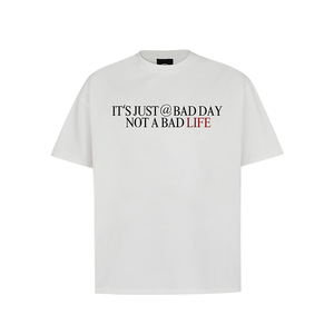 T-shirt pour homme en coton 100% lourd, à col rond surdimensionné, avec logo personnalisé imprimé en sérigraphie, couleur unie, poids lourd - Product Image 2